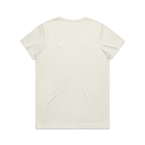 ECRU - BACK wo's-maple-active-blend-tee-ecru-back